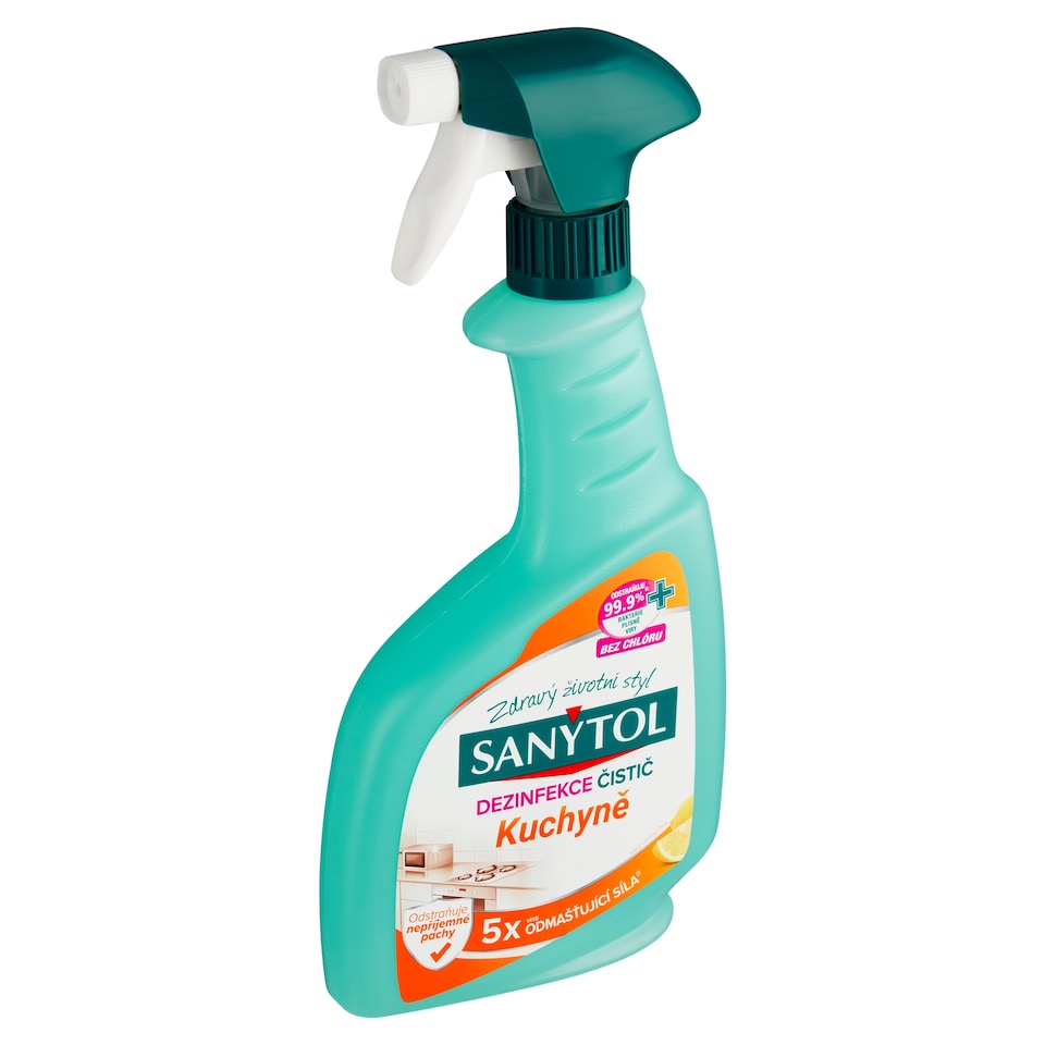 Obrázek 1 pro produkt Sanytol Dezinfekce čistič kuchyně vůně citrónu 500ml