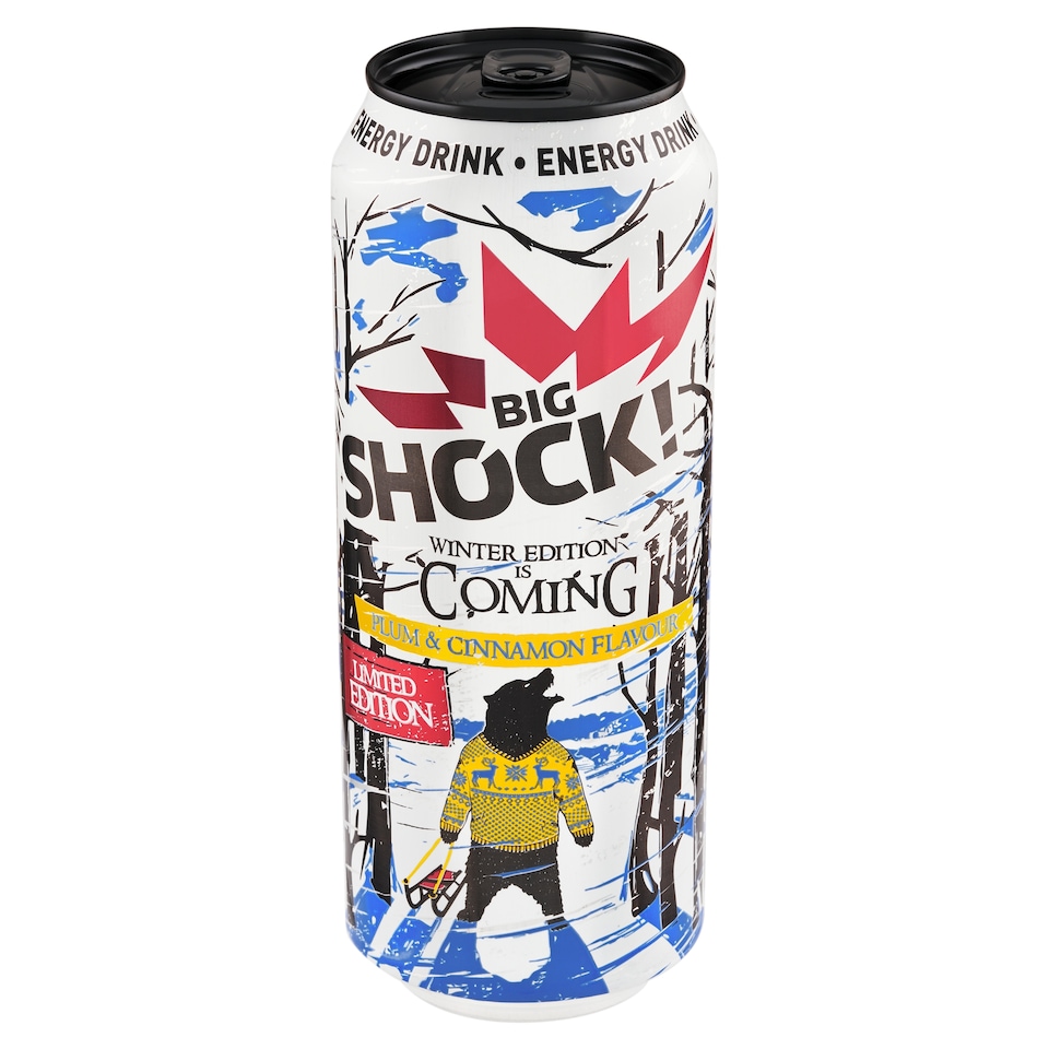 Big Shock! Winter Edition is Coming Plum & Cinnamon Flavour 500ml