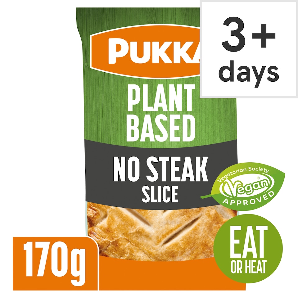 Pukka Vegan No Steak Slice 170g