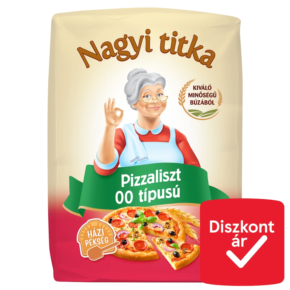 Nagyi titka pizzaliszt 00 típus 1 kg