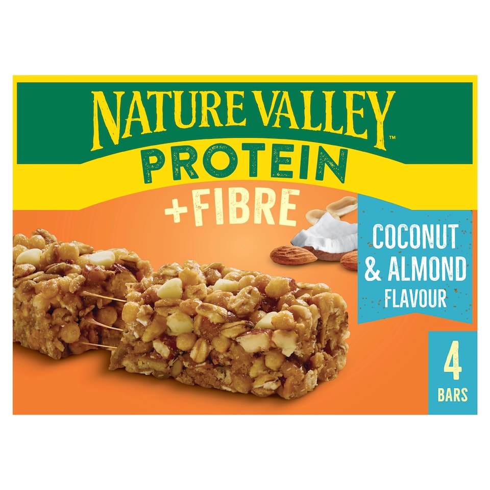 image 1 of Nature Valley Protein Coconut & Almond 4 x 36g