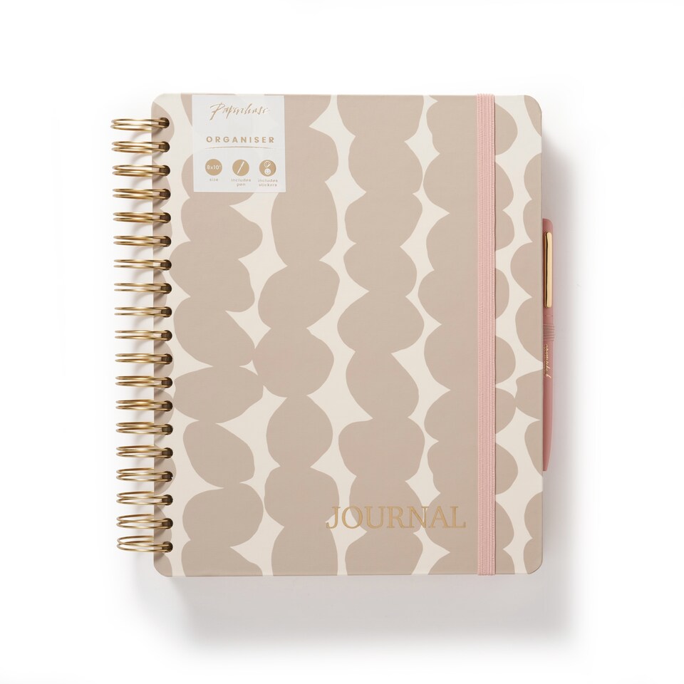 image 1 of Paperchase Timeless 8x10  Wiro Annual 2025 Organiser