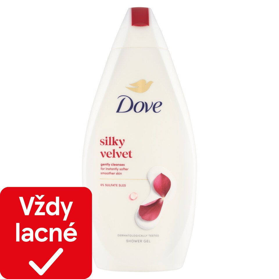image 1 of Dove Silky Velvet Shower Gel 450 ml