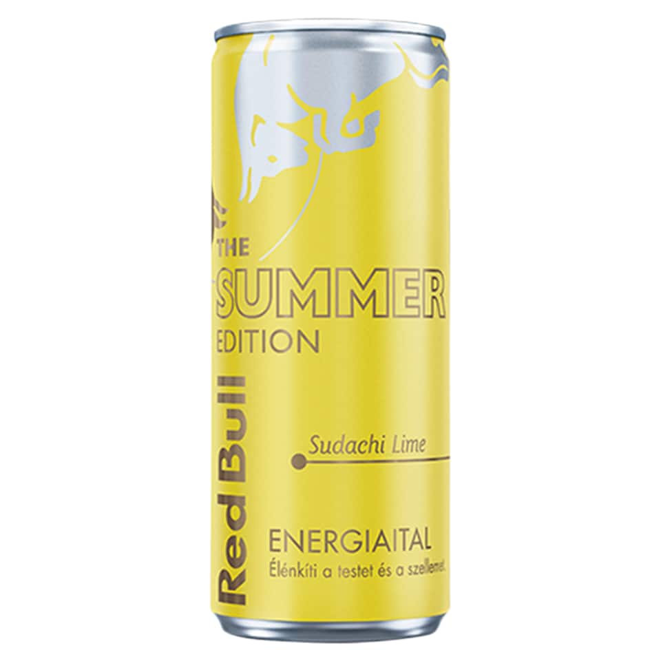 Red Bull The Summer Edition energiaital sudachi lime ízesítéssel 250 ml