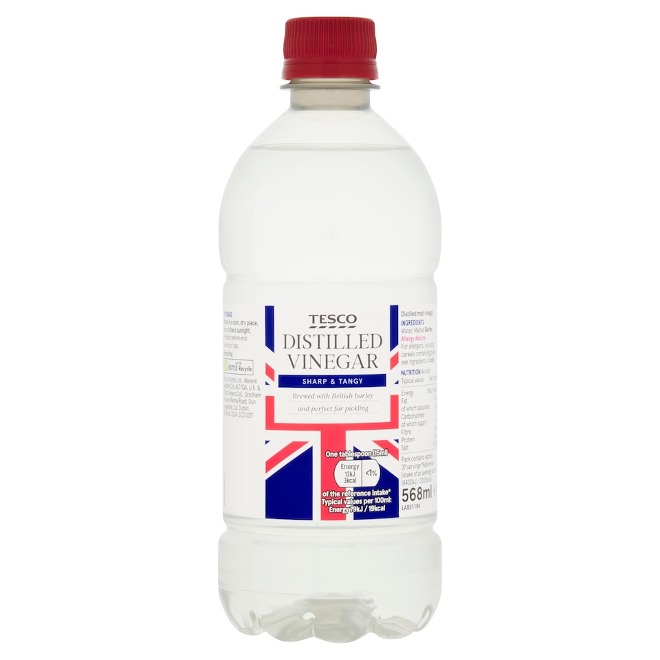 Tesco Distilledvinegar 568Ml