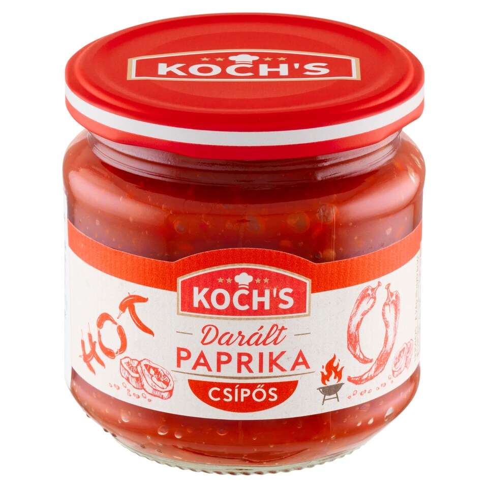 Obrázek 1 pro produkt Koch's Maďarská papriková pasta pálivá 200g