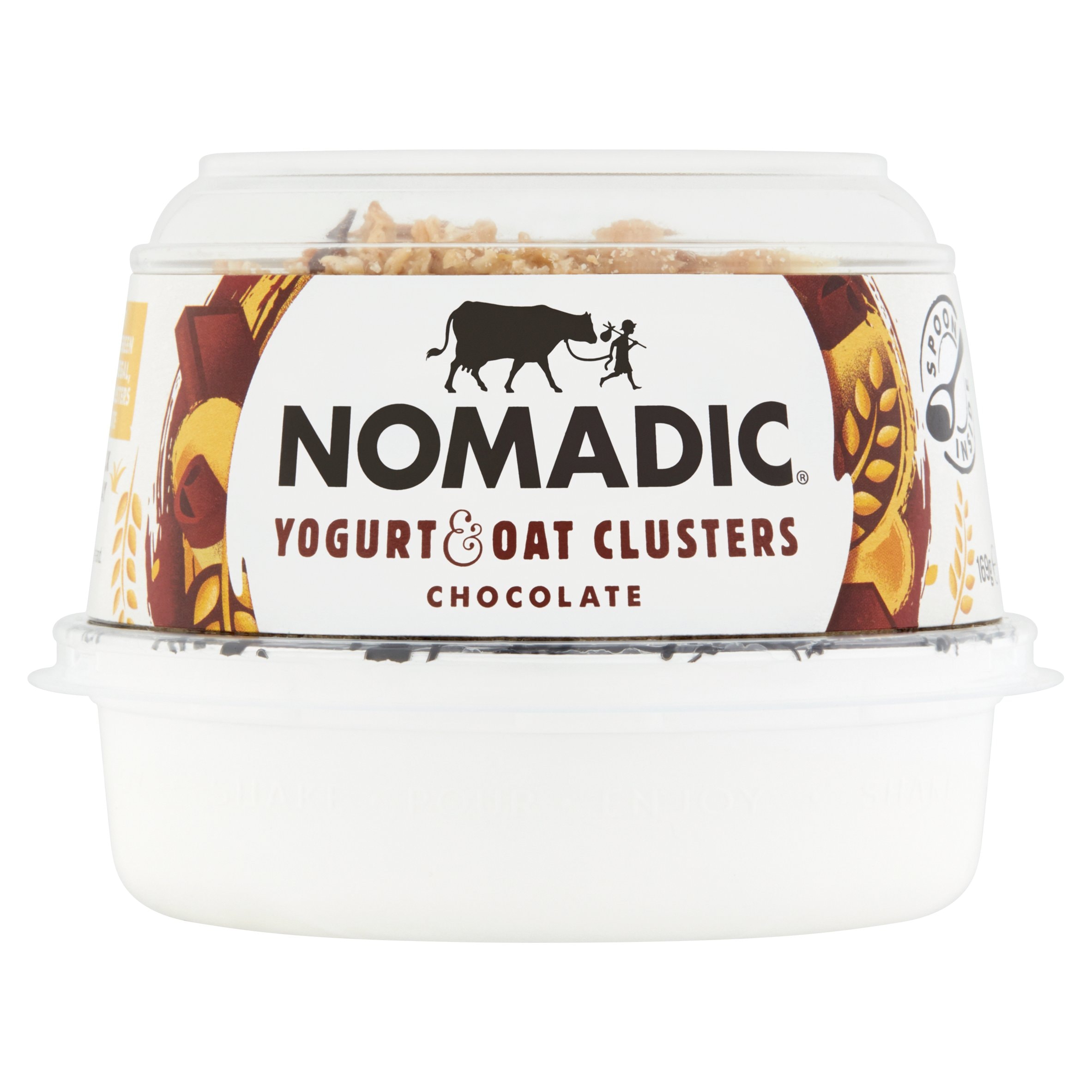 Nomadic Oats Chocolate & Natural Yogurt 169G
