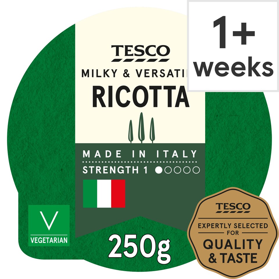 Tesco Ricotta Cheese 250 G