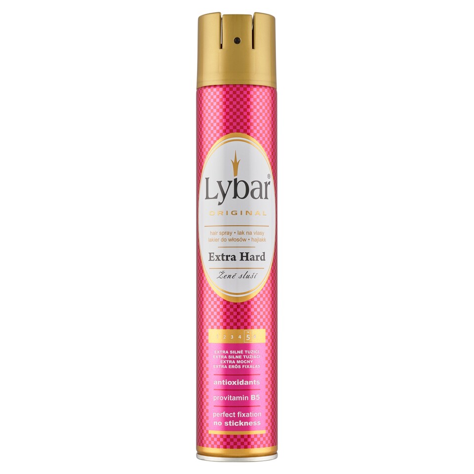 obrázok 1 z Lybar Original Extra Hard lak na vlasy extra silne tužiaci 400 ml
