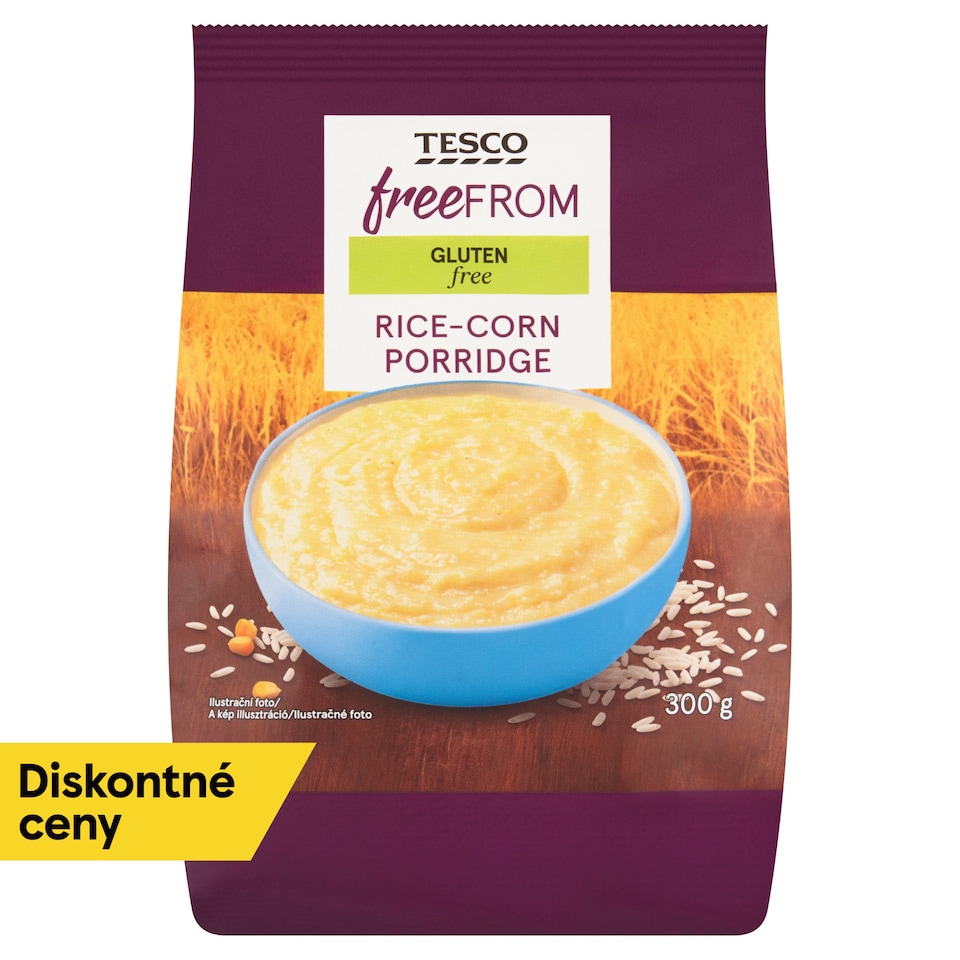 Tesco Free From Instantná ryžovo-kukuričná kaša 300 g
