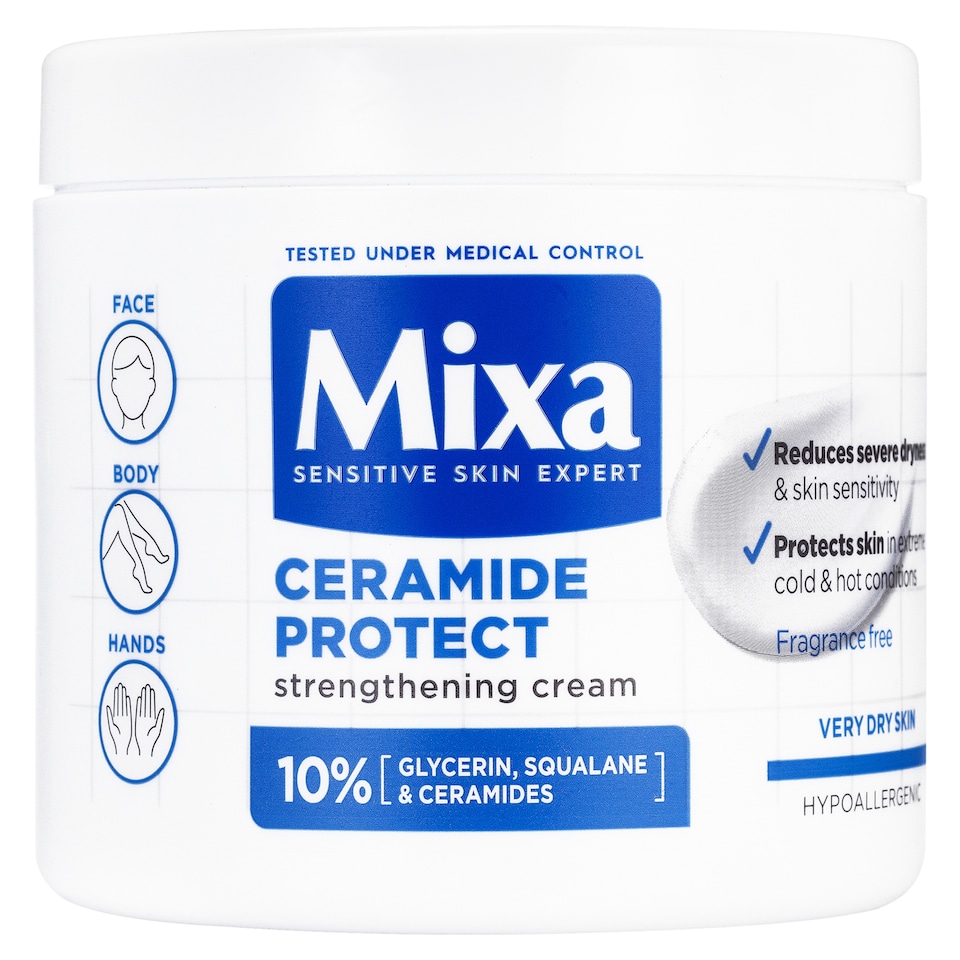Mixa erősítő testápoló nagyon száraz bőrre, 400 ml