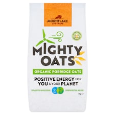Mornflake Organic Porridge Oats 1Kg