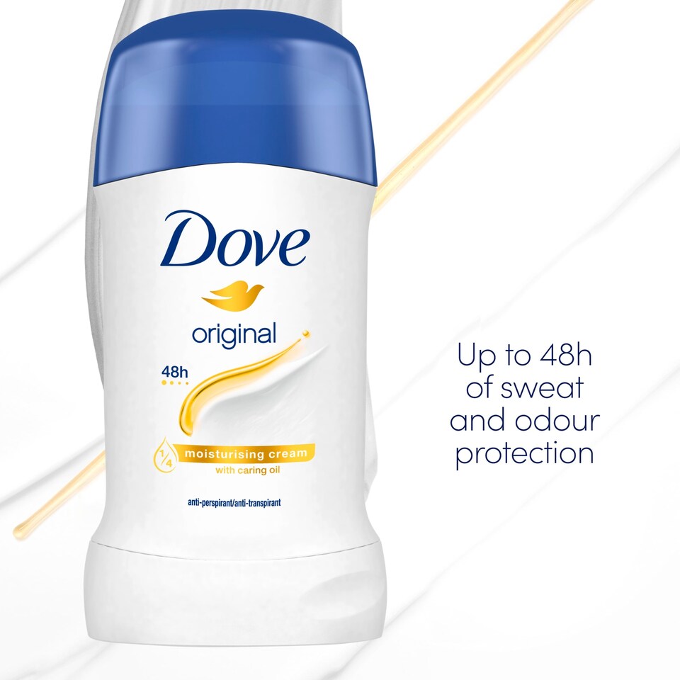 image 1 of Dove Women Original 48h Antiperspirant Deodorant Stick 40ml