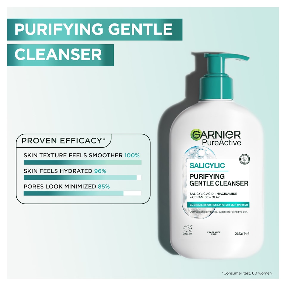 image 1 of Garnier Skin Active Hydrating Deep Cleanser 250ml