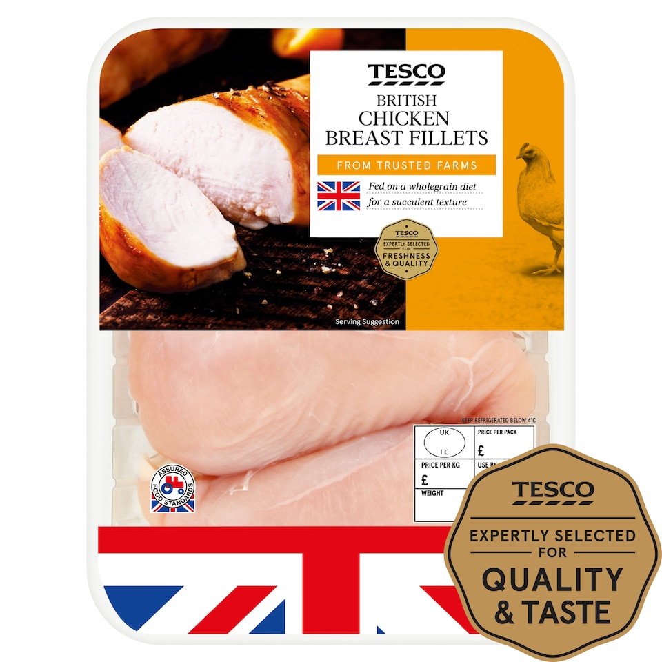 Tesco Chicken Breast Portions 580G