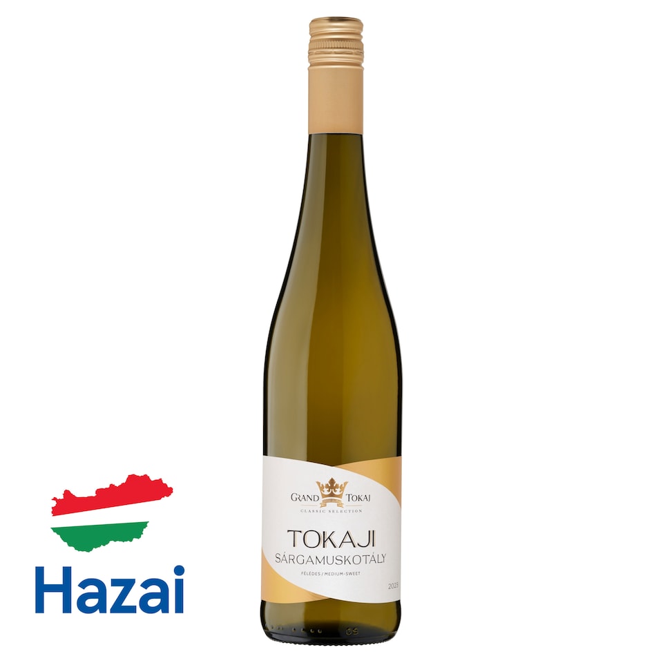 image 1 of Grand Tokaj Classic Selection Tokaji Sárgamukotály Semi-Sweet White Wine 10,5% 0,75 l