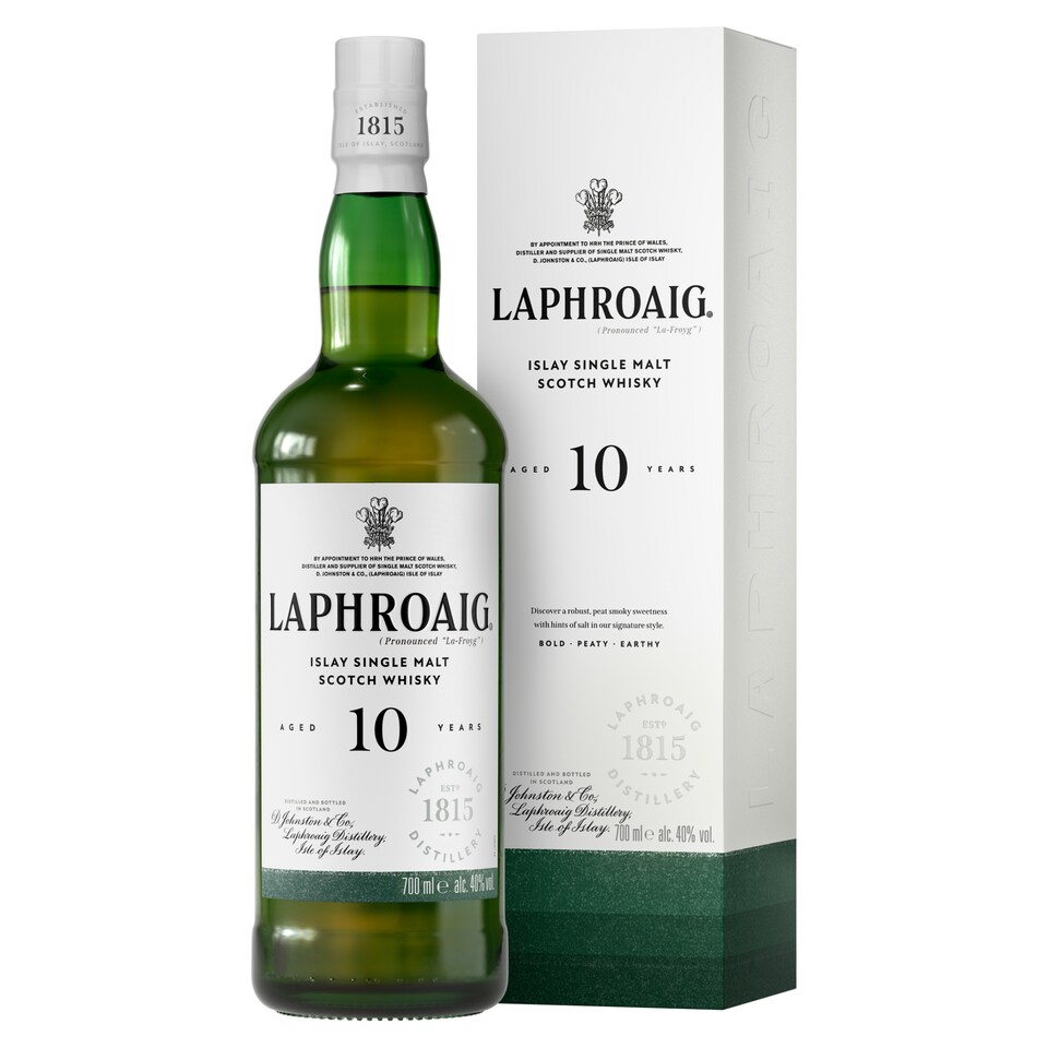 image 1 of LAPHROAIG Islay Single Malt Scotch Whisky 10 Year Old 70cl