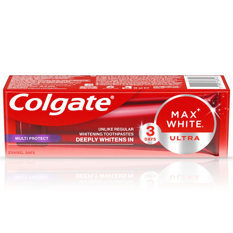 Colgate Max White Ultra Multiprotect fogfehérítő fogkrém 50 ml  1. kép