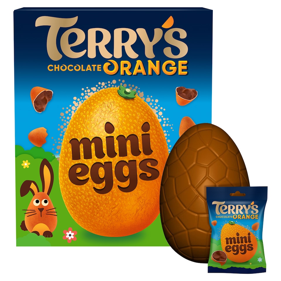 image 1 of Terry's Chocolate Orange Easter Egg with Mini Eggs 200g