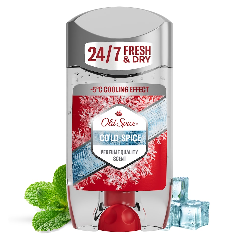 obrázok 1 z Old Spice Cold Spice Pánsky Priezračný Gélový Antiperspirant 70 ml