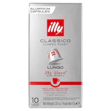 Illy Classico Lungo Capsules 10 Pack