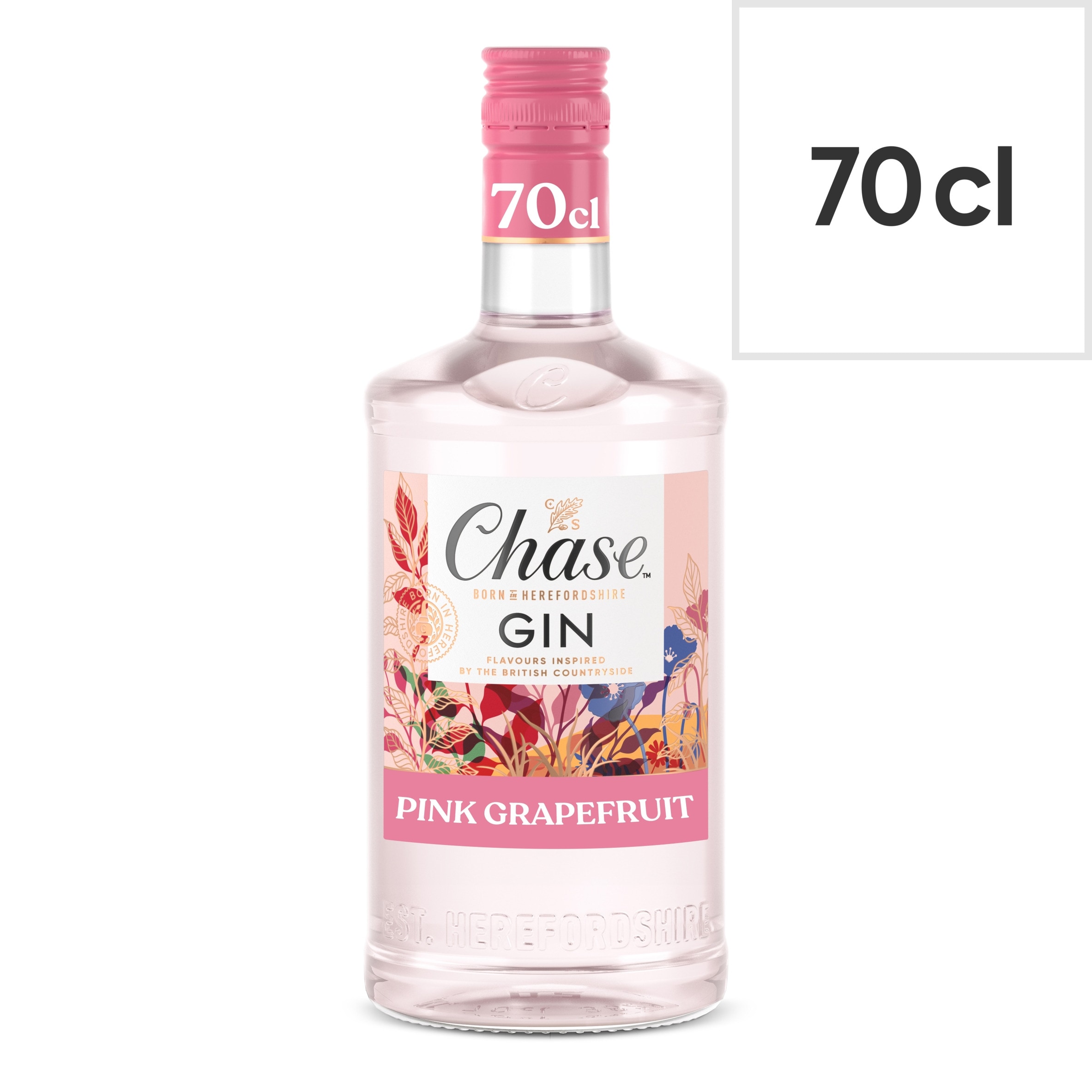 Chase Pink Grapefruit Gin 40% vol 70cl - Tesco Groceries