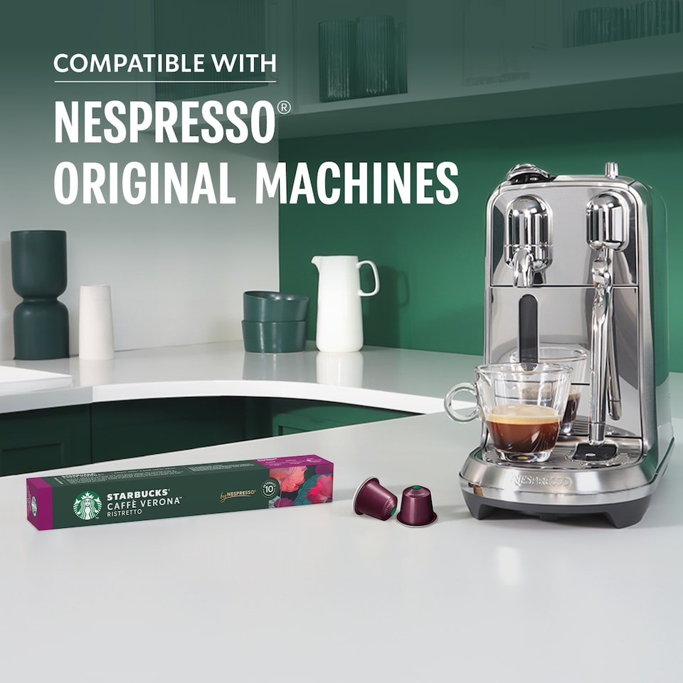 image 1 of Starbucks Caffe Verona X10 55G