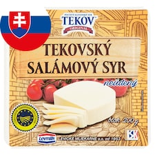 TEKOVSKÝ SALÁMOVÝ SYR NEÚDENÝ blok 200 g