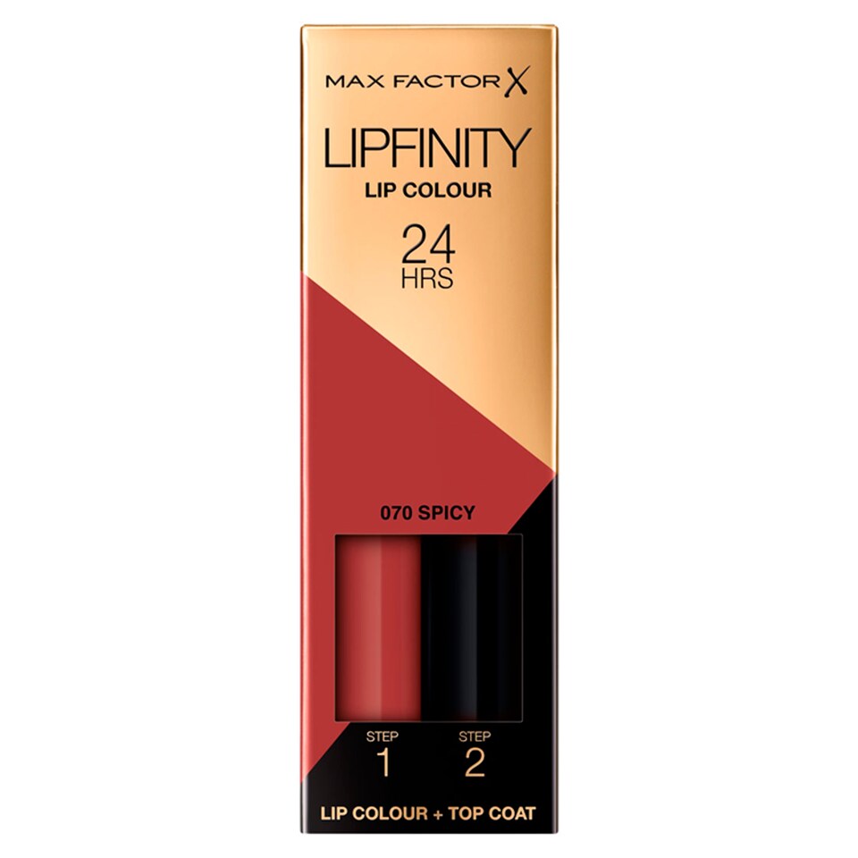 image 1 of Max Factor Lipfinity Lipstick Spicy 070