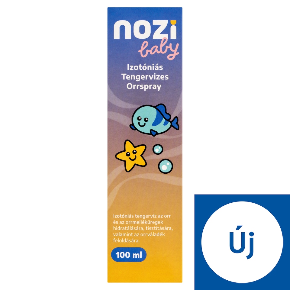 Nozi Baby izotóniás tengervizes orrspray 100 ml 1. kép