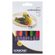 Embroidery Floss Dark