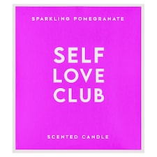 Tesco Self Love Club Pomegranate Candle 125G