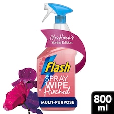 Flash Spray Wipe Hinched Multi-Purpose Enchanted Wildflowers 800ml