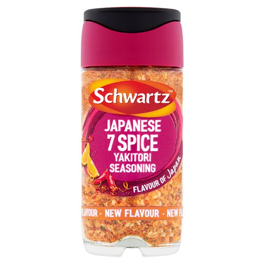 Schwartz Japanese 7 Spice Grinder 60G Tesco Groceries