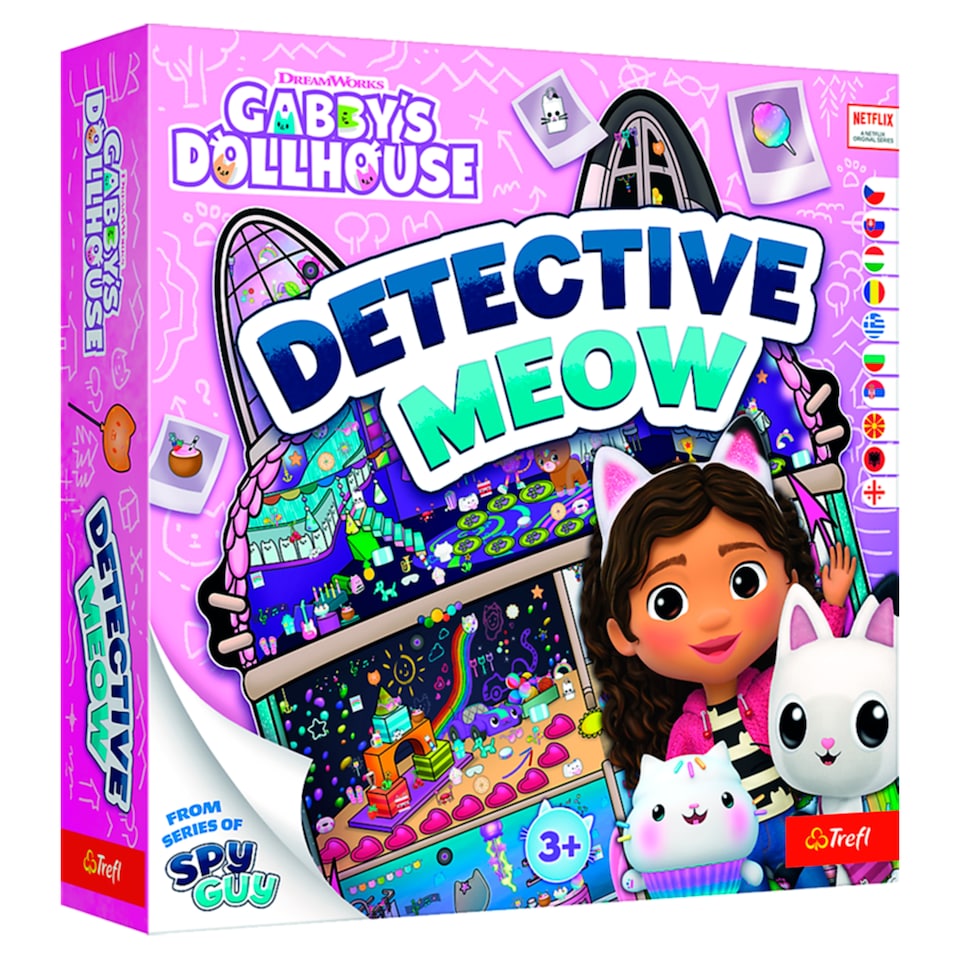 Gabby's Doll House Detective Meow Game