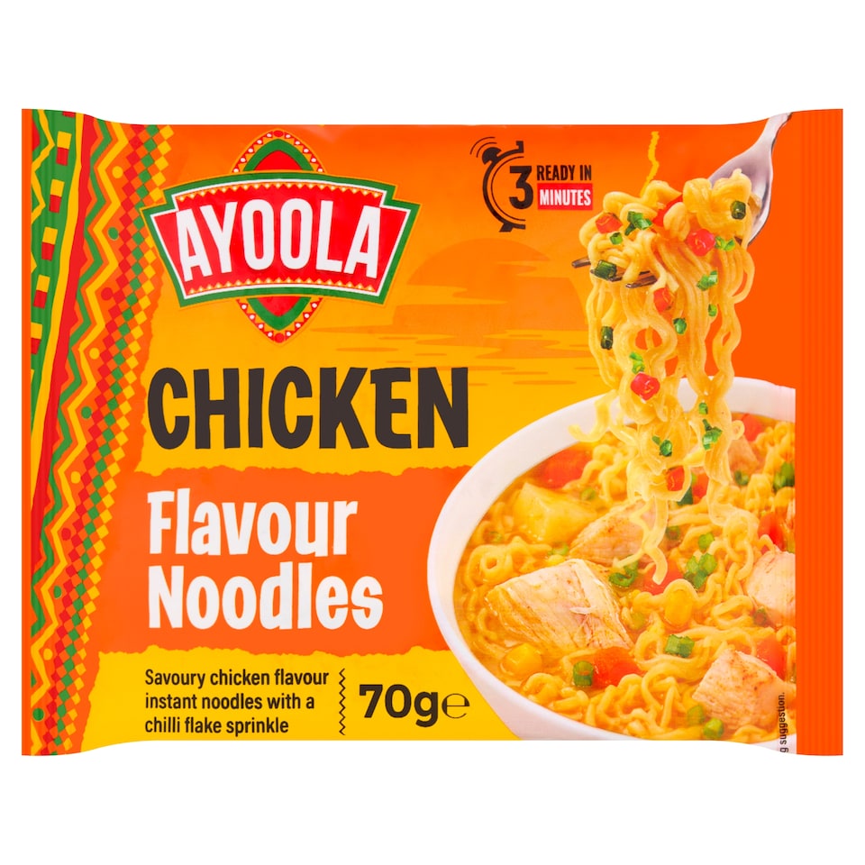 Ayoola Chicken Flavour Instant Noodles 70g