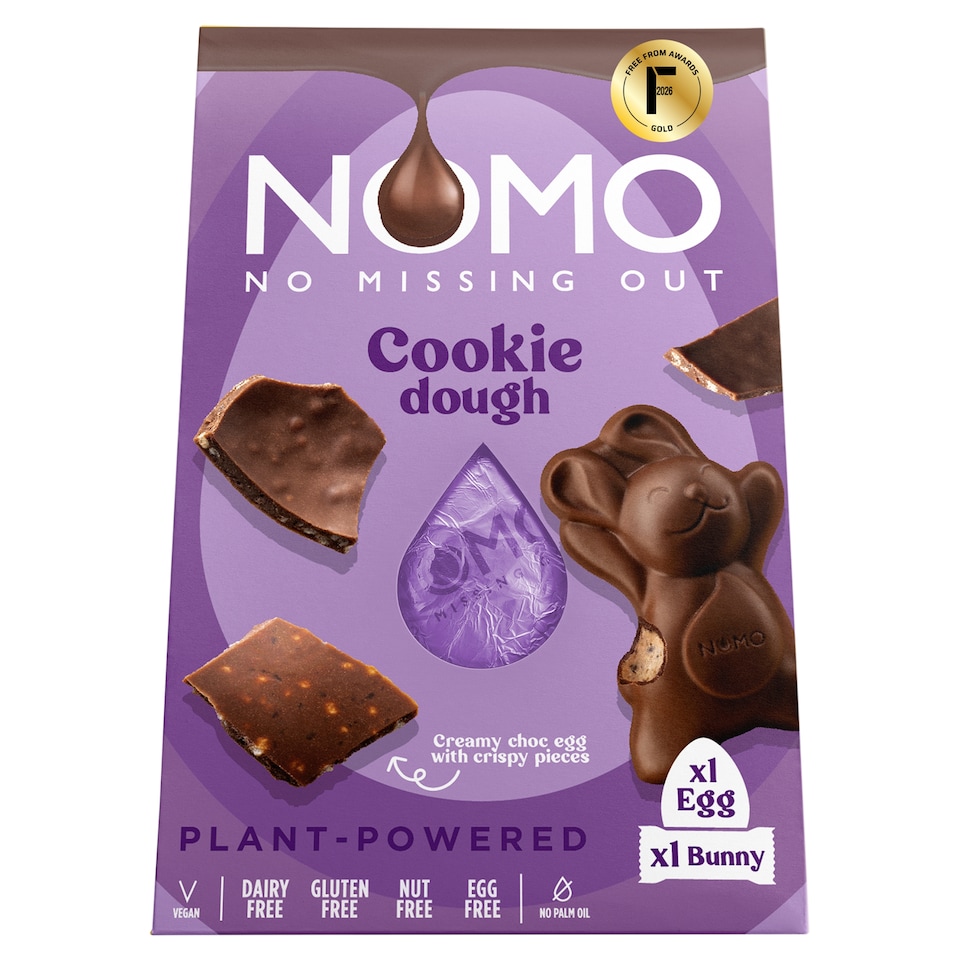 NOMO Cookie Dough Egg and Bunny 155g