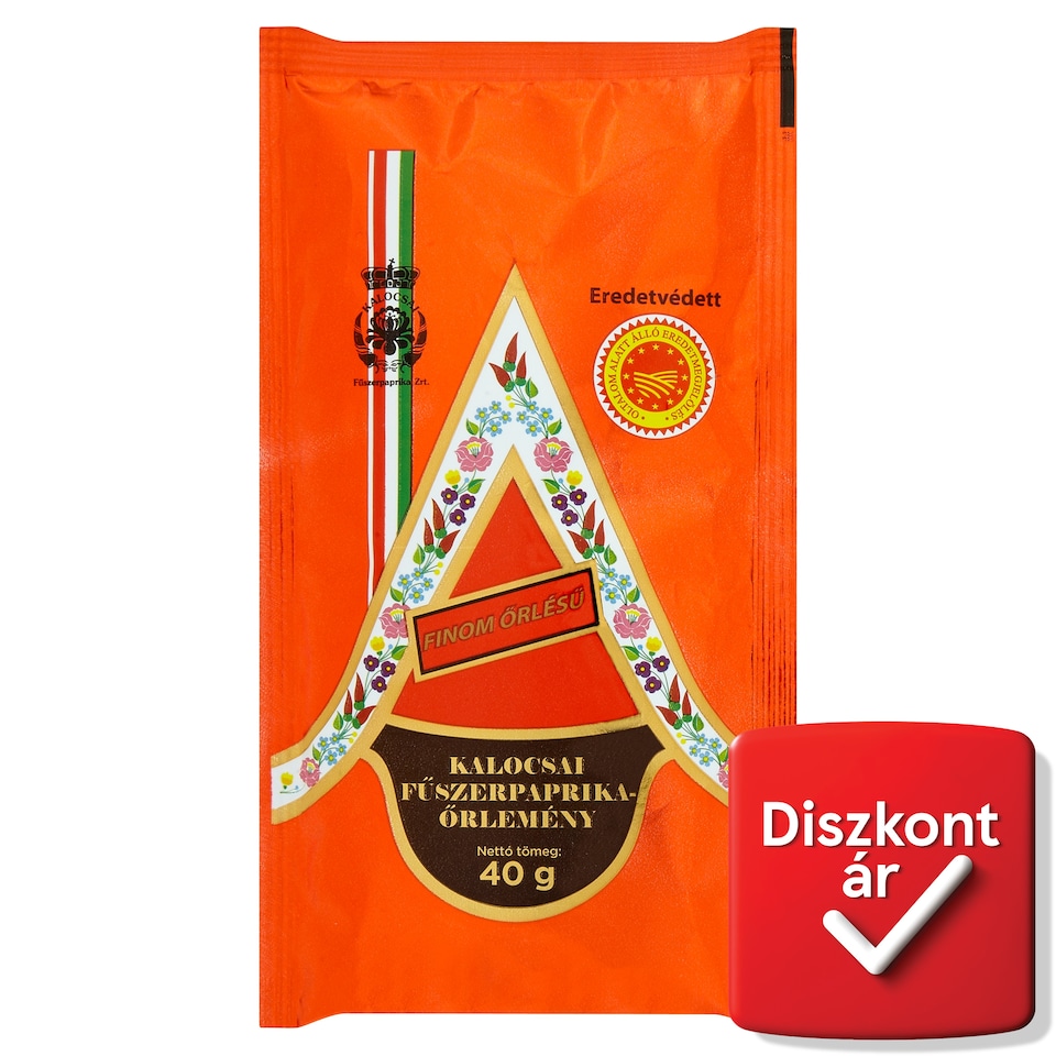 Kalocsai finom őrlésű fűszerpaprika-őrlemény 40 g