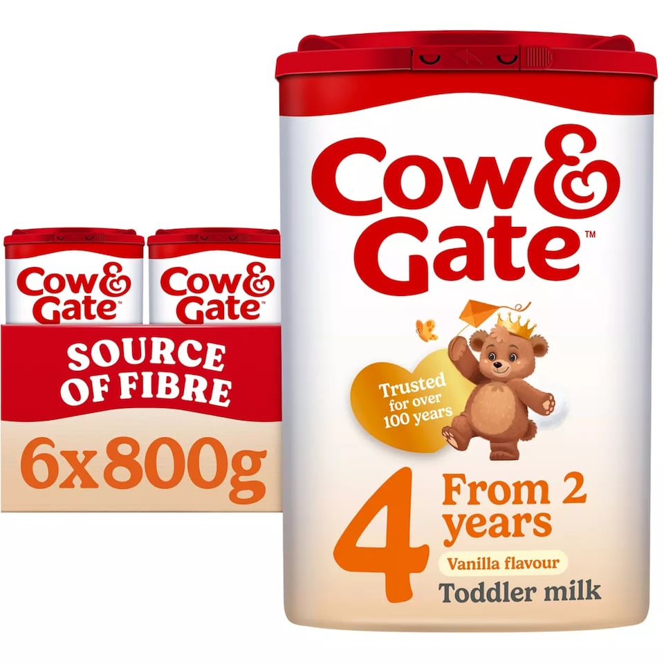 image 1 of Cow & Gate 4 Toddler Milk Formula 2+ Years 800g