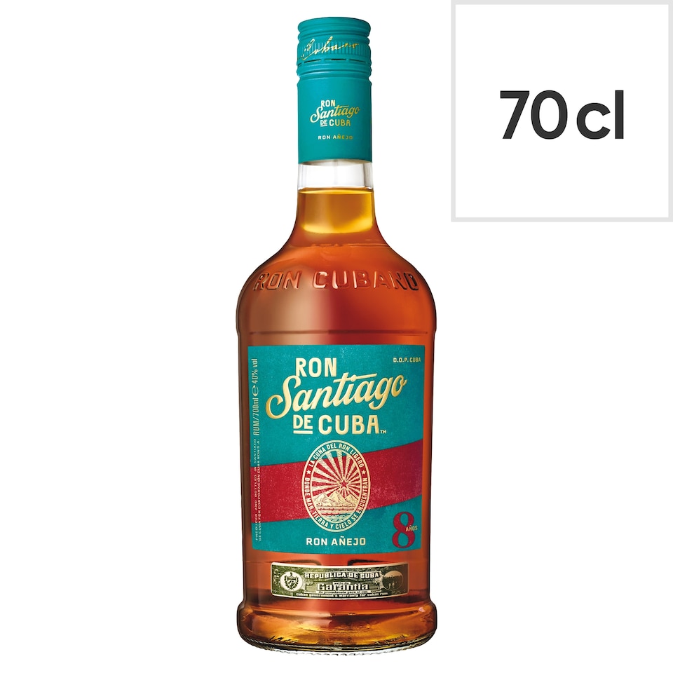 image 1 of Ron Santiago De Cuba Anejo 8 Year Old Rum 700Ml