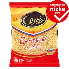 Cessi Bezvaječné cestoviny pšeničné, sušené špirálky 400 g