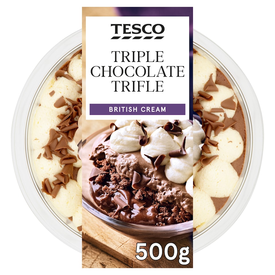 Tesco Trifle Chocolate 500G