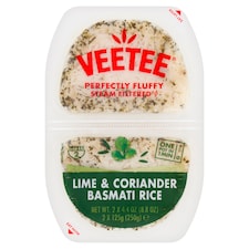 Veetee Lime & Coriander Basmati Rice 250g