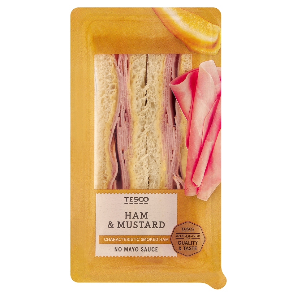 Tesco Toast with Smoked Ham and Mustard 177 g