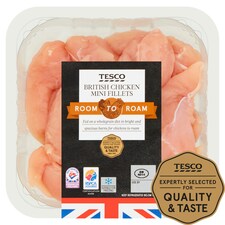 Tesco Room To Roam British Chicken Mini Fillets 400G