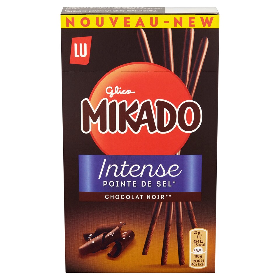 Mikado Dark With Sea Salt 70G
