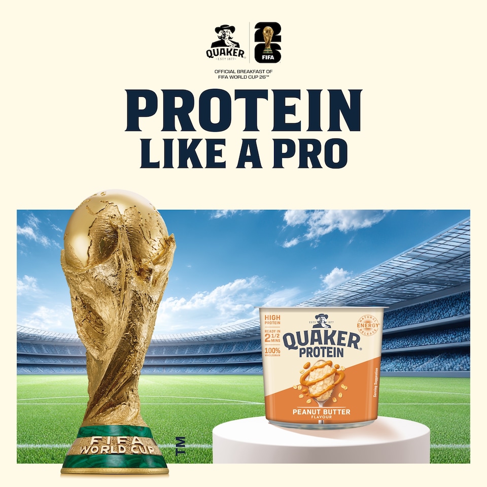 image 1 of Quaker Protein Porridge Pot - Peanut Butter Flavour 58g