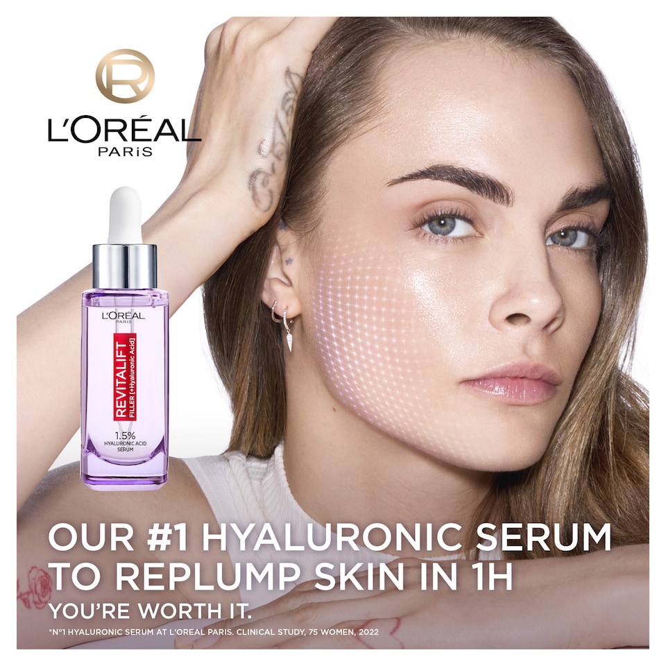 image 1 of L'Oreal Paris Revitalift Filler Anti Wrinkle Serum 30Ml