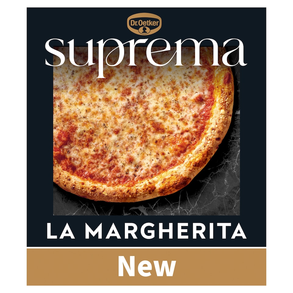 image 1 of Dr. Oetker Suprema La Margherita Cheese Sourdough Pizza 414g