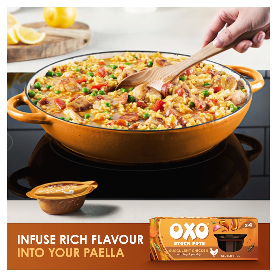 image 1 of Oxo Stock Pots Succulent Chicken with Bay & Parsley 4 x 20g (80g)